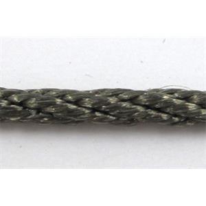 Twist Cotton Rattail Jewelry bindings wire, 2mm dia, approx 30yards per roll