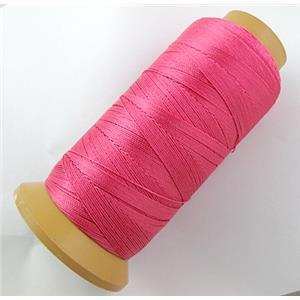 Hot pink Nylon cord, approx 0.5mm, 450meter per roll