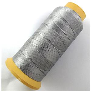Grey Nylon cord, 0.2mm,approx 1300meter per roll