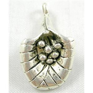 Tibetan Silver Charms, 16x28mm