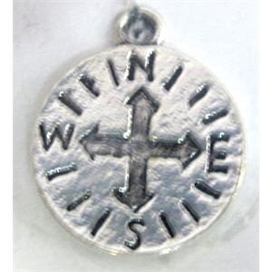 Tibetan Silver pendants, 20x16mm