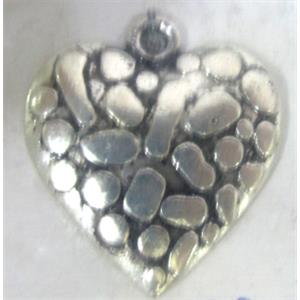 Tibetan Silver pendants, 40x22mm