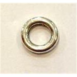 tibetan silver ring, non-nickel, approx 9mm dia