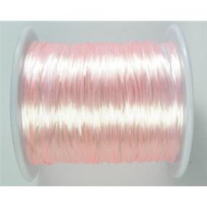 stretchy Crystal Thread, light pink, 80meters per roll