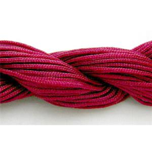 Dark Red Nylon Thread, 1mm dia, 30m per group