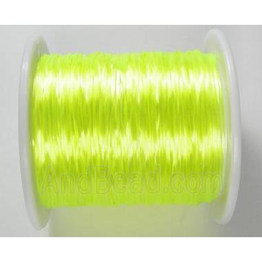 Crystal Elastic Thread, light olive/yellow
