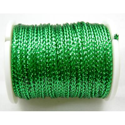 Metallic Cord, Green