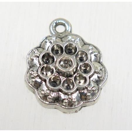 tibetan silver pendant, non-nickel