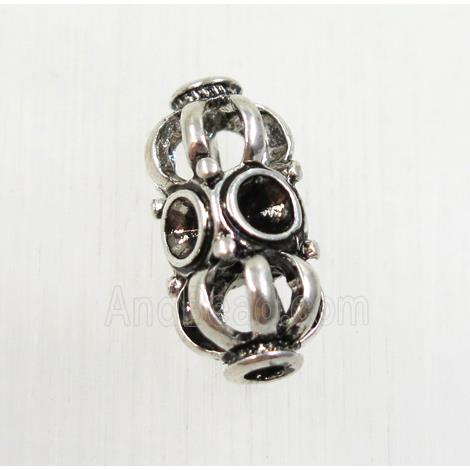tibetan silver zinc beads, non-nickel