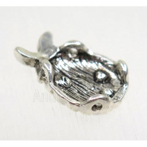 tibetan silver pendant, non-nickel