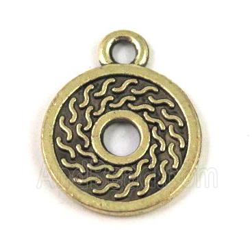 Tibetan silver pendant, non-nickel