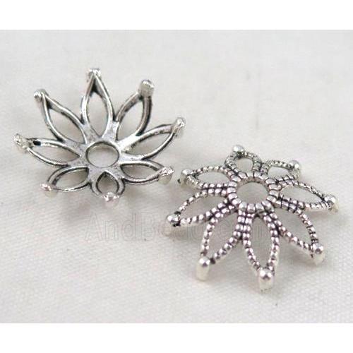 tibetan silver beadcaps Non-Nickel