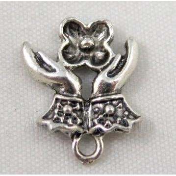 Tibetan silver pendant, Non-nickel