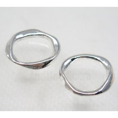 colorfast copper linker, silver plated