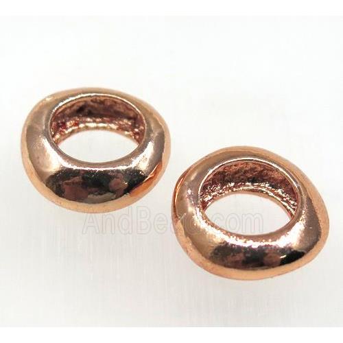 colorfast copper linker, rose gold