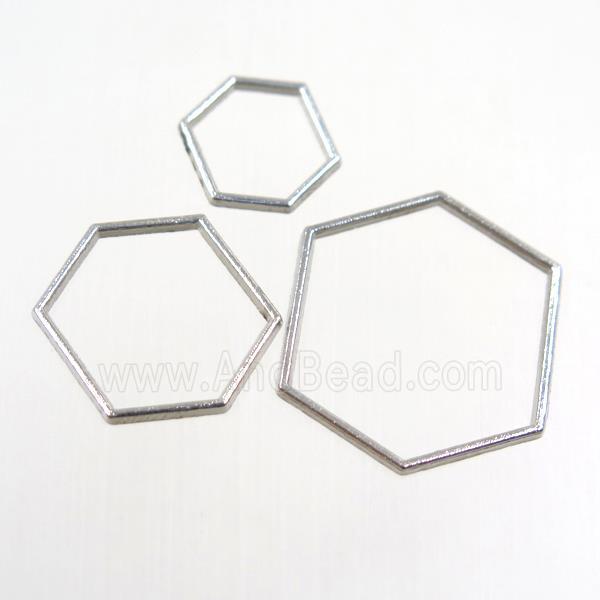 copper linker, hexagon, platinum