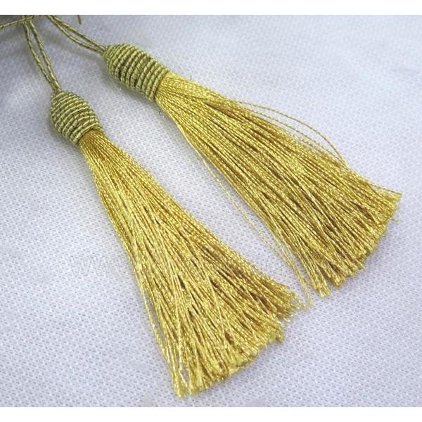 handmade tassel with nylon wire