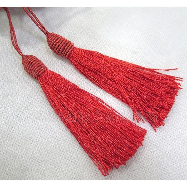 handmade tassel with nylon wire