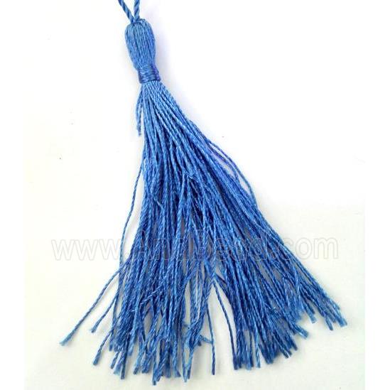 handmade tassel pendant with nylong wire