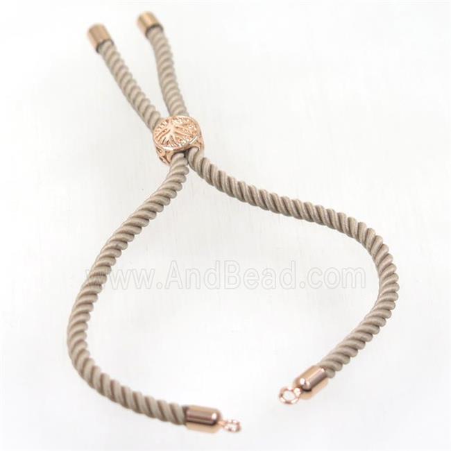 nylon cord bracelet chain