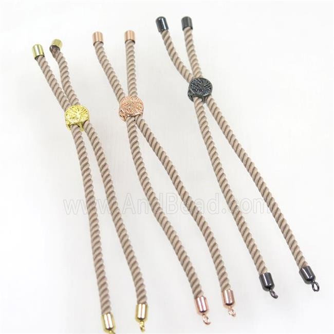 nylon cord bracelet chain