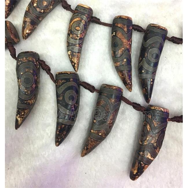 tibetan agate horn beads