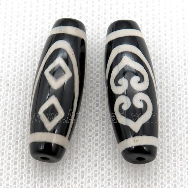 tibetan DZi rice beads