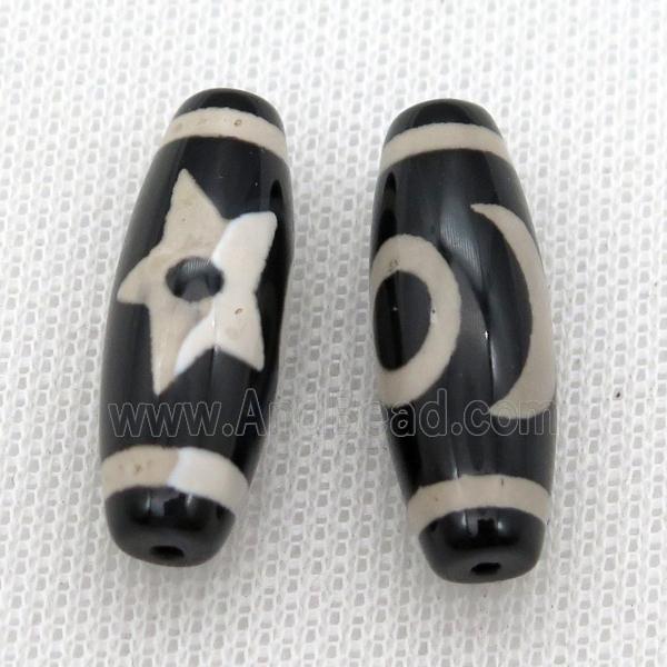 tibetan DZi rice beads