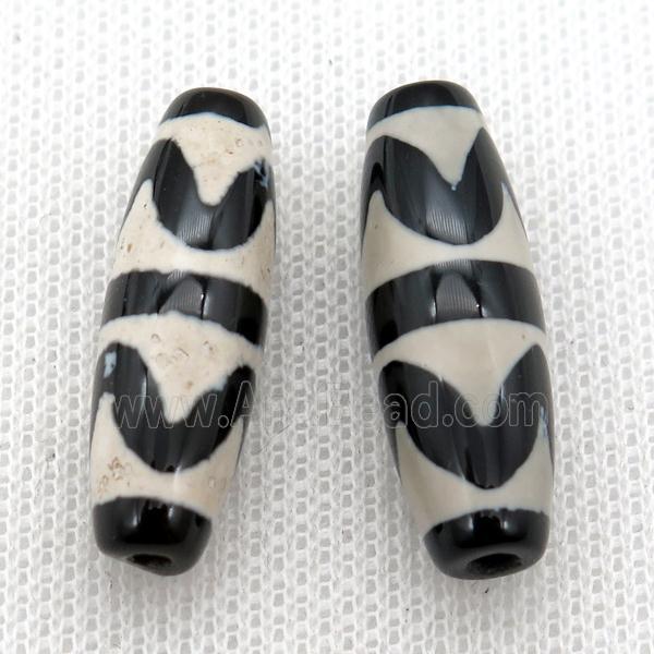 tibetan DZi rice beads