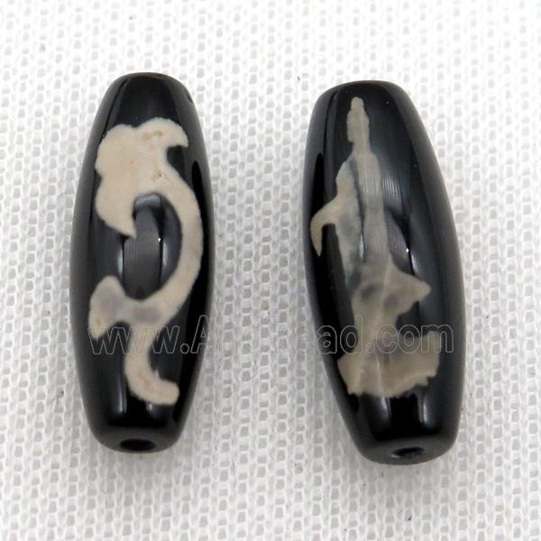 tibetan DZi rice beads