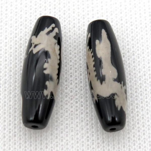 tibetan DZi rice beads