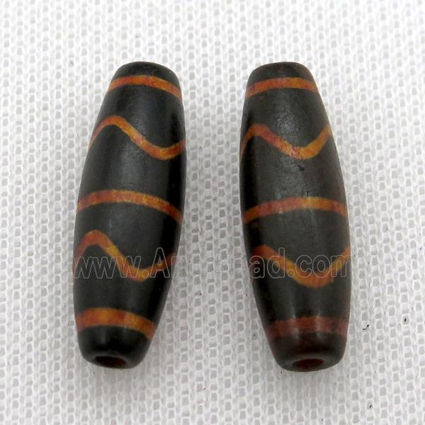 tibetan DZi rice beads