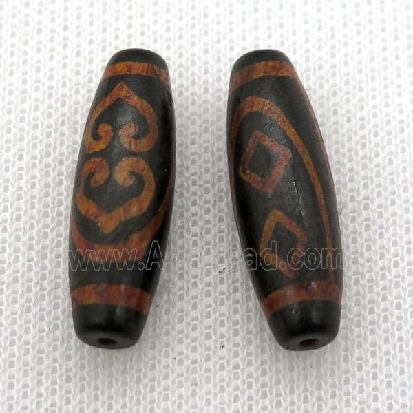 tibetan DZi rice beads