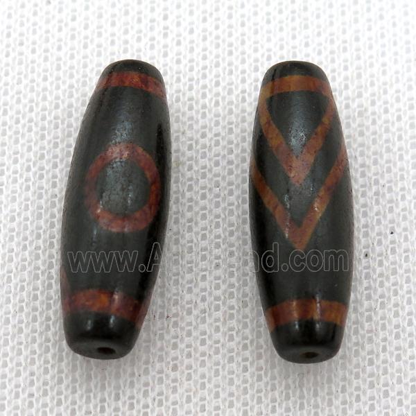 tibetan DZi rice beads