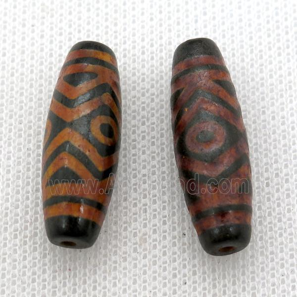 tibetan DZi rice beads