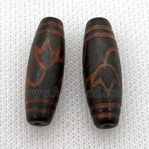 tibetan DZi rice beads