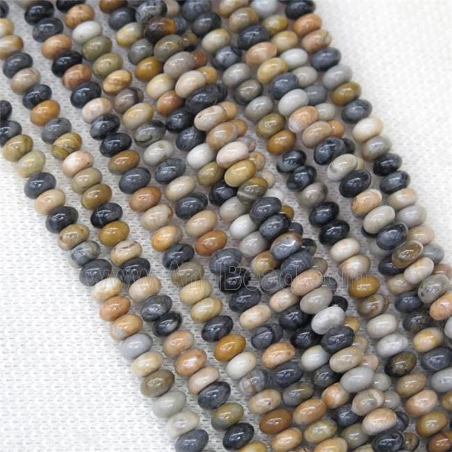 Picasso Jasper Beads Creek Smooth Round