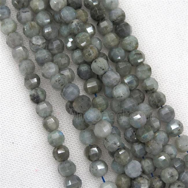 Labradorite lantern beads