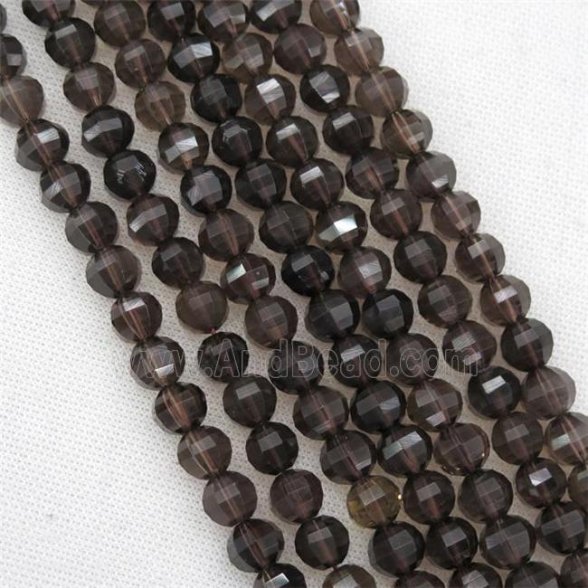 Smoky Quartz lantern beads