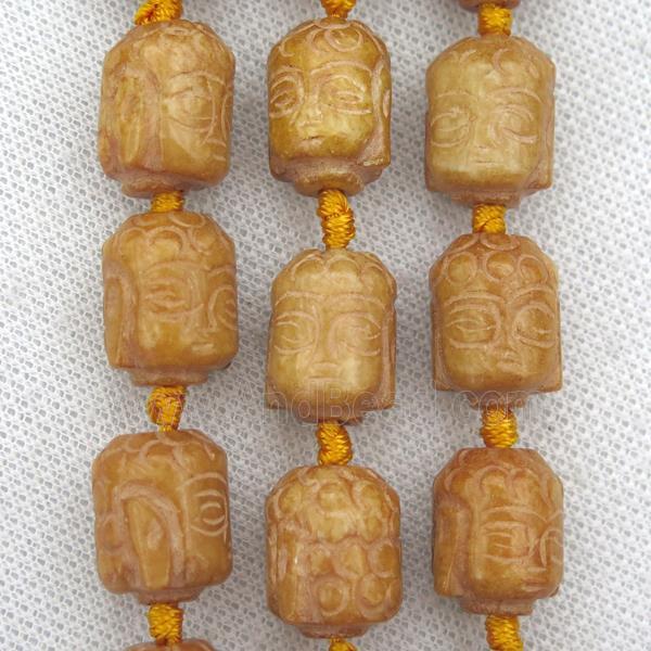 Chinese Agalmatolite buddha beads