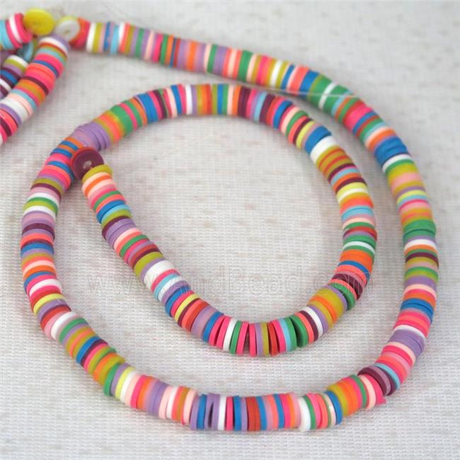 Fimo Polymer Clay Heishi Beads, mix color