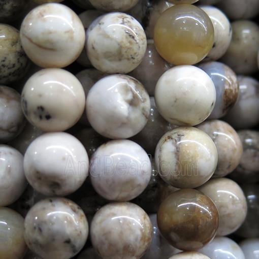 round branch Agate beads