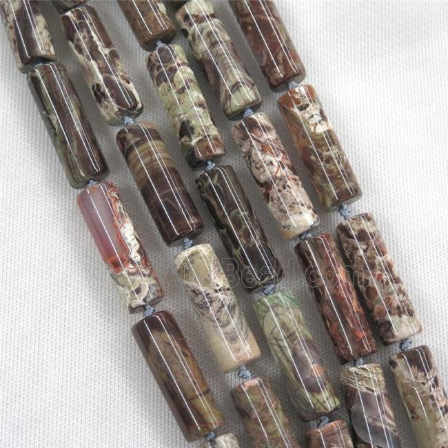 Ocean Jasper column beads