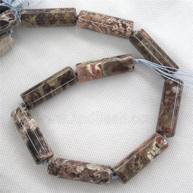 Ocean Jasper column beads