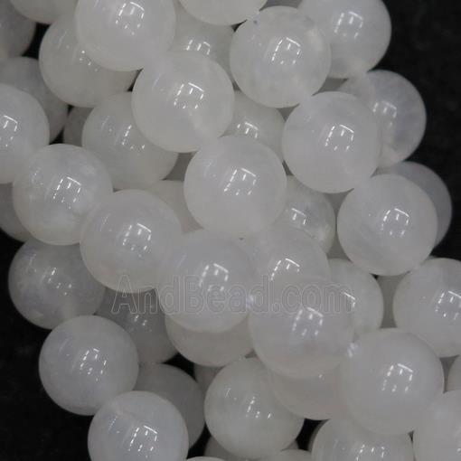 round White MoonStone Beads