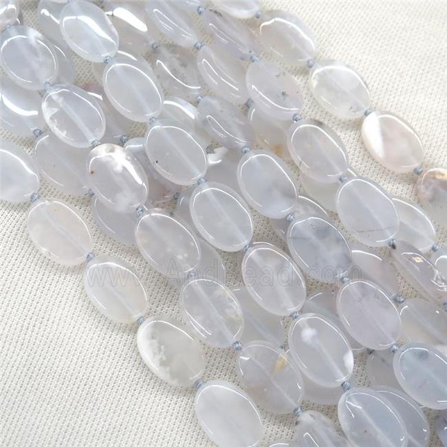 Cherry Agate Beads, oval