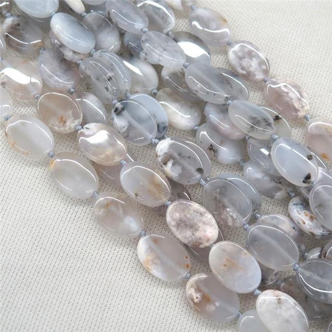Cherry Agate Beads, oval