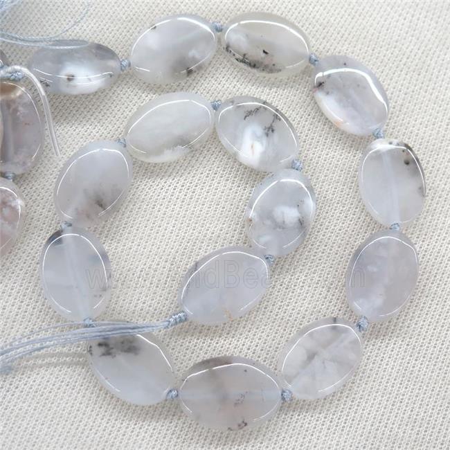 Cherry Agate Beads, oval