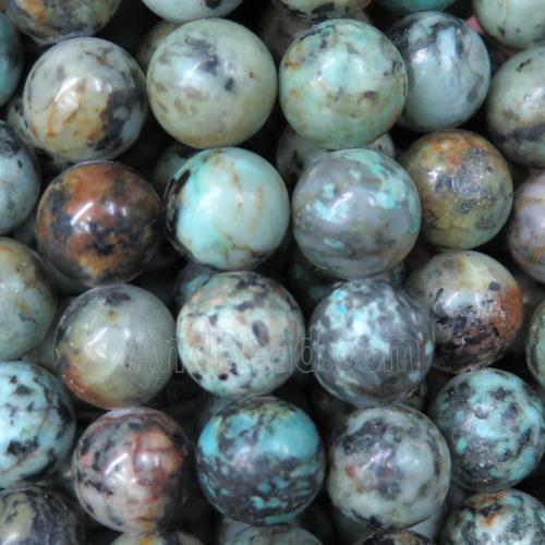 round African Turquoise Beads