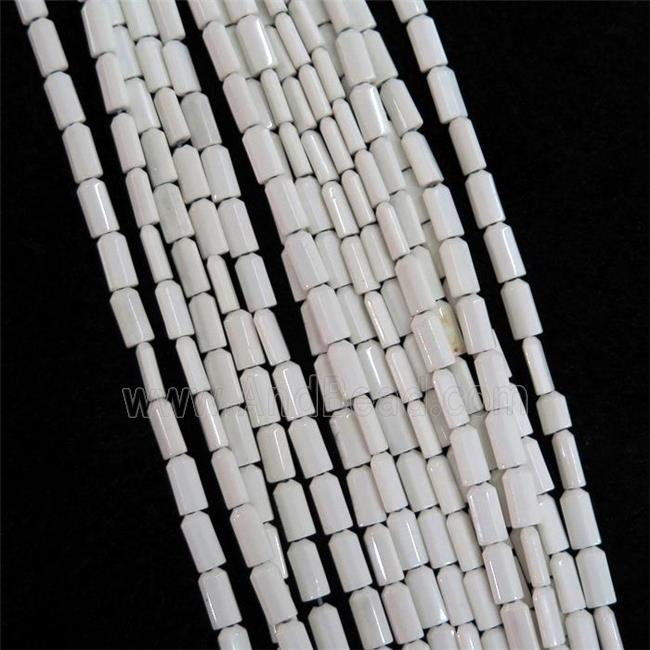 white Oxidative Agate beads